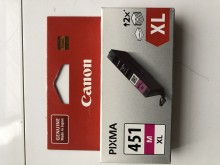 Картридж CANON CLI-451XL M  увеличенный малиновый для PIXMA iP7240/MG6340