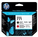 Печатающая головка HP 771 Designjet (матовый черный/хроматический красный) (CE017A)