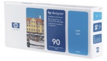 Картридж HP C5055A № 90 Голубая печатающая головка с устройством очистки для принтеров Designjet 4000