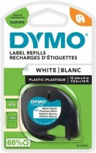 Лента S0721660  Шир: 12мм; Цвет: белый; Дл: 4м  для DYMO LT100H