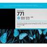 Картридж HP B6Y12A 771C светло-синий для HP Designjet Z6200 Printer series 775ml (замена CE042A)
