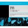 Картридж HP B6Y14A 771C светло-серый для HP Designjet Z6200 Printer series 775ml (замена CE044A)