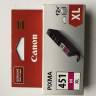 Картридж CANON CLI-451XL M  увеличенный малиновый для PIXMA iP7240/MG6340