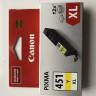 Картридж CANON CLI-451XL Y увеличенный желтый для PIXMA iP7240/MG6340