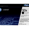 Q7553X  Картридж HP LJ 2014/2015/M2727 mfp ресурс 7000 страниц оригинал (синяя коробка)
