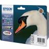 Комплект картриджей EPSON T0817  (C13T08174A10/ C13T11174A10)  для Epson ST R270/R290/RX590 MultiPack (Bk/C/M/Y/PC/PM) оригинал 
